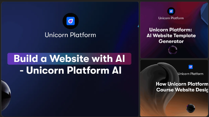 Overview of Unicorn Platform